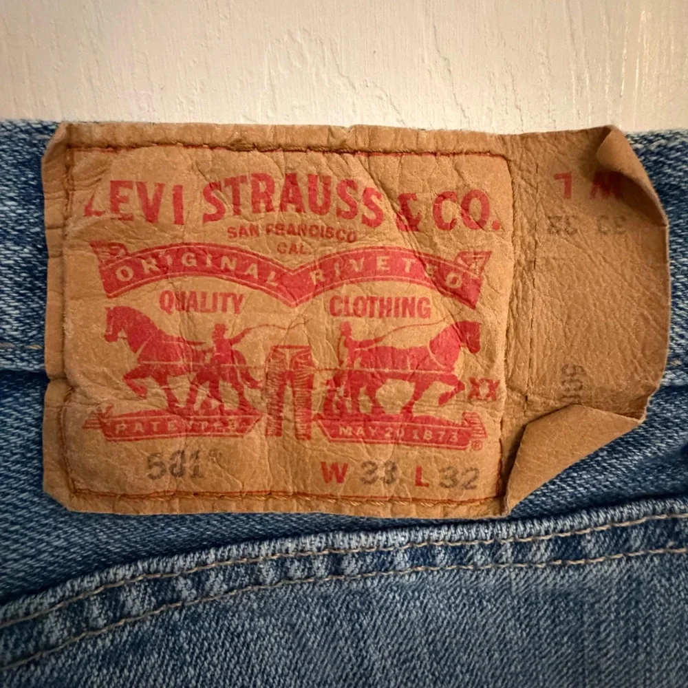 Levi's‎ 501 Original Fit Jeans Men's 33x32 Straight Leg Denim